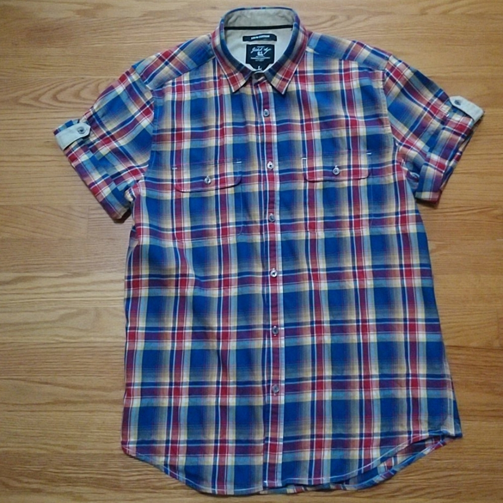 Gilded Age men's short sleeve shirt